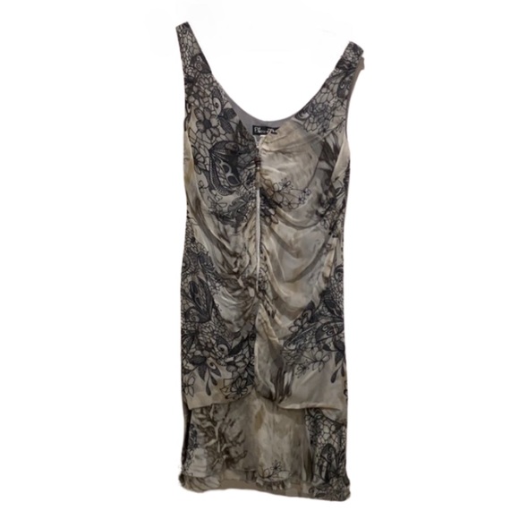 NWT Bleu D'Azur decorative shift dress.  Size 10 - Picture 5 of 10